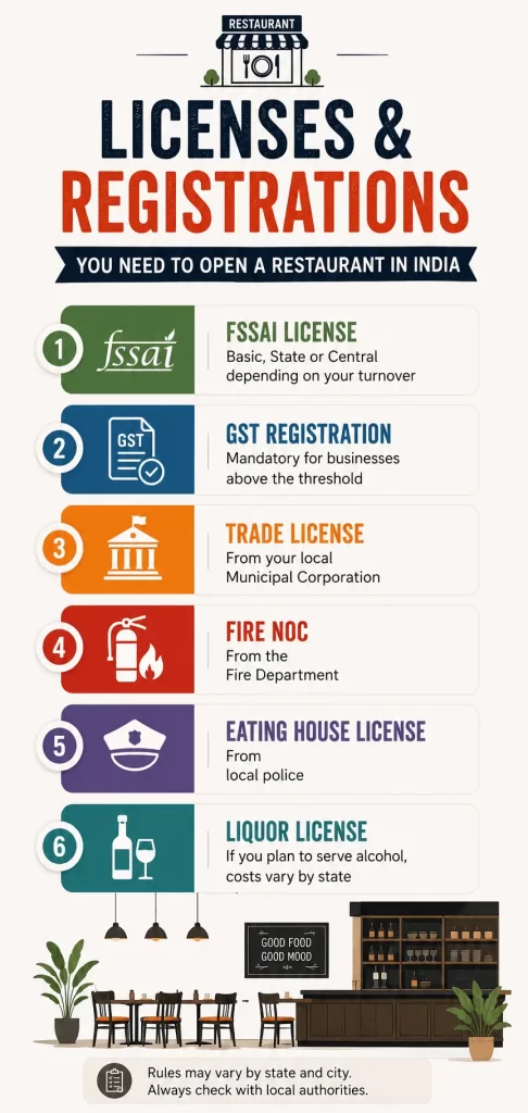 Restaurant Licenses & Registrations