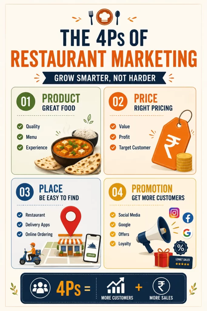 4ps of marketing for restaurants