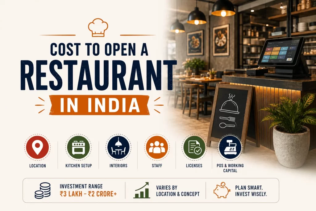 Cost to Open Restaurant in India Blog